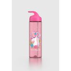 Renga Moly Desenli 630 ml Pipetli Tritan Çocuk Matara 912172 Pembe