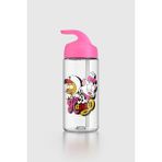 Renga Moly Kral Şakir Desenli 500 ml Pipetli Tritan Çocuk Matara 222055 Pembe - 1