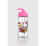 Renga Moly Kral Şakir Desenli 500 ml Pipetli Tritan Çocuk Matara 222055 Pembe
