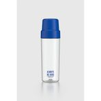 Renga Nest Yazı Desenli 800 ml Bardaklı Tritan Matara 912085 Mavi