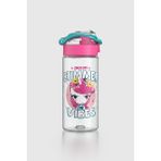 Renga Saga Desenli 500 ml Tritan Çocuk Matara 912014 Pembe-Turkuaz