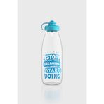 Renga Ufo Stop Dreaming Desen 500 ml Cam Şişe 182031 Turkuaz