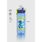 Renga Wave Desenli 630 ml Tritan Çocuk Matara 912167 Mavi - Mor