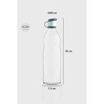 Renga Zen 1000 ml Cam Şişe 181001 Turkuaz - 1 lt