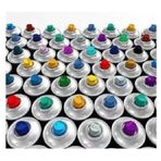 Renk Dünyası Sprey Boya ( Renk Seçmeli ) 200 ML 24 Adet mat-siyah