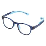 Renk körlüğü Düzeltici Gözlükler, dış Mekan kullanımı Için UV korumalı Taşınabilir, dayanıklı çocuk Gözlükleri (BLUE)