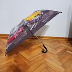 Renk ve Desen Garantisi Olmayan, Baston Saplı, Düdüklü Erkek Çocuk Şemsiyesi Açık Çap 90 cm