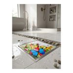 RENK YAPI RÜYASI PLEKSİ KAPLAMA DEKORATİF ŞIK BANYO GİDER KAPATICISI SÜZGEÇ KAPAĞI 10*10