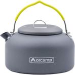 Renkli 1.4 Litre Kamp Çaydanlığı, Şık ve Kullanışlı Outdoor Içecek Hazırlama Aracı - Açık Beyaz - Gri - Seçenek 1