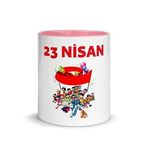 RENKLİ 23 NİSAN KUPALARI Pembe Tek Ebat LSD774848491