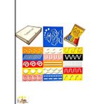 Renkli Ahşap Eğitim ve Oyun Seti, Çizme ve Öğrenme Keyfi - Seçenek 1 - Açık Beyaz - Gri