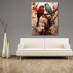 Renkli Baskılı Sayılarla Boyama Hobi Seti 60x75 cm: Şirin Ayıcık