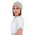 Renkli Baykuşlar Hemşire Doktor Cerrahi Ameliyathane Bonesi B68