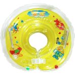 Renkli Bebek Yüzme Havuzu Boyun Simidi, 40CM, Güvenli ve Konforlu Yüzme Deneyimi - Altın - Seçenek 1