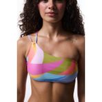 Renkli Beja Halter Bikini Üstü - 38