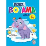 Renkli Boyama Kitabı 5-6 Yaş - Yağmur Çocuk