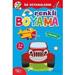 Renkli Boyama Taşıtlar Boyama Zamanı