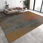 Renkli Çizgili Doku Alan Halısı 140x200cm Yumuşak Polyester Halı Oturma Odası Yatak Odası Banyo ve Çocuk Oyun Odası için Kolay Temizlenebilir ve Lekeye Dayanıklı Eğitici Mat