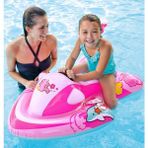 Renkli Çocuk Şişme Jet Ski Binici, 117X77CM, Eğlenceli ve Güvenli Tasarım - Ahşap - Bej - Seçenek 1