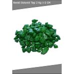 Renkli Dolomit Taş 2 Kg, 1-2 Cm, Akvaryum ve Bahçe Dekorasyon Taşı - Seçenek 1 - Ahşap