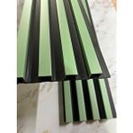 Renkli Duvarlar 16X145CM 1 Adet Atc Çift Renkli Grass Yeşil Dekoratif Ofis Dekoratif Pvc Lambiri Duvar Paneli