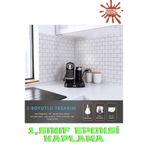 Renkli Duvarlar 3D Yapışkanlı Kaplama Duvar Sticker Panel Mutfak Banyo Salon Ofis30×30cm White Stone Epoksi 1 Adet