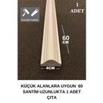 Renkli Duvarlar 4cm x 60 Cm 1 Boy Boyanabilir Dekoratif PVC Duvar Çıtası Duvar Süsleri Koridor Salon Çıta Tasarım
