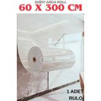 Renkli Duvarlar 60cm x 3 Metre Tek Parça Yapışkanlı Rulo Mermer Desenli Duvar Paneli Kağıdı Silinebilir TX-031-ARDA - 60 x 300 cm - Gri