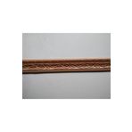 Renkli Duvarlar 8 Cm-110 Cm Kahverengi Motifli Yapışkanlı Çıta Pervaz Kenar Bantlama Dekoratif Tablo Çıtası