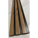 Renkli Duvarlar Atc 12X145 cm Açık Meşe Pvc Duvar Lambiri Ofis Salon Tv Arkası Dekoratif Lmabiri Panel - 12 x 145 cm