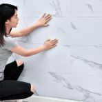 Renkli Duvarlar Bs1751 Shiny 30X60cm Kendinden Yapışkanlı Seramik Desen Duvar Paneli Banyo Wc Salon Ofis Karavan