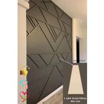 Renkli Duvarlar Paris Model 4cm x 120cm 1 Adet Pvc İnci Beyaz Lake Süpürgelik Ev Salon Koridor Ofis Parke Süpügelik