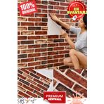 Renkli Duvarlar Yapışkanlı 3D Esnek Sünger Duvar Kaplama Kağıdı Paneli Salon Ofis Ev Tv Arkası 1 Adet 70x35cm NW149