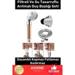 Renkli Filtreli Tasarruflu Su Arıtmalı Duş Başlığı Seti - Seçenek 1