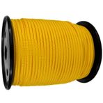 Renkli Iskota Halat 6Mm 10 Metre Neon Sarı