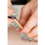 Renkli Kaplanlar 36 Adet Tırnak Dövme Seti,Tırnak Tattoo,Nail Art ,Tırnak Sticker