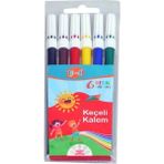 Renkli Keçeli Kalem Seti, Yaratıcı Çizim ve Boyama Için Eğlenceli Araçlar - Cappuccino - Seçenek 1