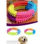 Renkli Köpek Diş Kaşıma Çemberi, Güzel ve Eğlenceli Oyun Arkadaşı - Seçenek 1