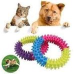 Renkli Köpek Isırma ve Kaşıma Çemberi - 9,5 Cm, Eğlenceli ve Dayanıklı Tasarım - Seçenek 1
