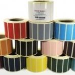 Renklı Kuse Etıketı 15X45 1.000´Lık Rulo (Sıyah)