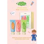 Renkli, Meyve Aromalı, Çürüklere Karşı Etkili Çocuk Diş Macunu Seti Kundal Chicka Smile Kids Toothpaste Set - Mavi