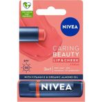 Renkli Nemlendirici Dudak Bakım Kremi Mercan 4.8GR,SPF30, Allık Etkisi, Dudak ve Yanaklar, E Vitamin - Standart
