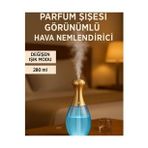 Renkli Parfüm Şişesi Hava Nemlendirici Buhar Makinesi, ferahlatıcı ve şık tasarım