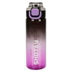 Renkli Şeffaf Matara 800 ml SHT-ST-7257 - Sarı