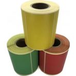 RENKLİ TERMAL BARKOD ETİKETİ 150X100 I 200´LÜ (KIRMIZI)