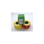 RENKLİ TERMAL BARKOD ETİKETİ 30X50 1000 ADET