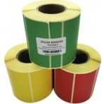 RENKLİ TERMAL BARKOD ETİKETİ 40X80 750 ADET