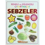 Renkli ve Eğlenceli Çıkartmalar - Sebzeler - Kolektif