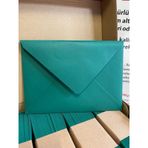 Renkli Zarf 13 X 18 100 Adet Yeşil Renk