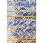 Renklibutik Kadife Dokulu, Lastikli, Süngerli, Kaymaz, Yıkanabilir Modern Desenlerde Halı Örtüsü